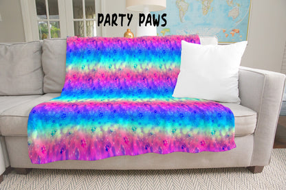 PARTY PAWS- GIANT SHAREABLE THROW BLANKETS