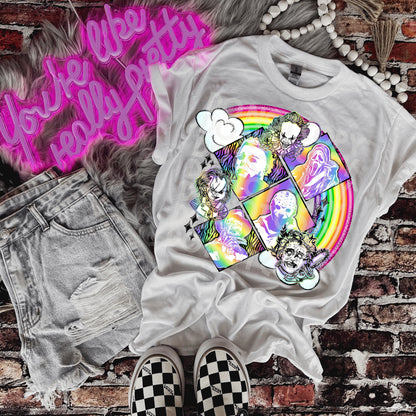 RAINBOW HORROR TEE