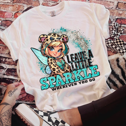 LEAVE A LITTLE SPARKLE WHEREVER YOU GO TEE