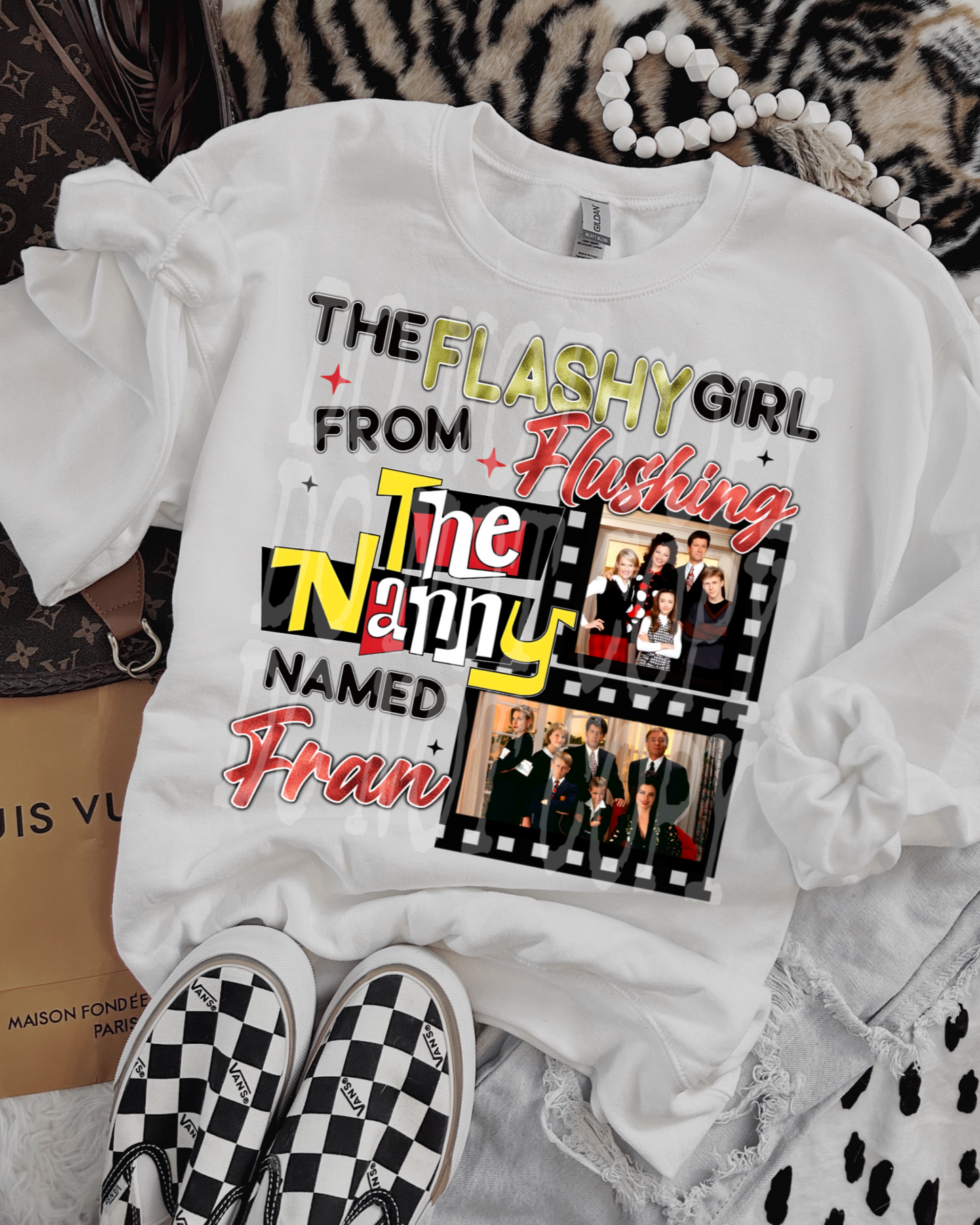 FLASHY GIRL SWEATSHIRT