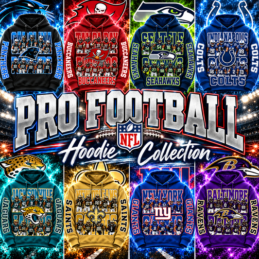 PRO FBALL HOODIE COLLECTION W/ SLEEVE PRINT GROUP 4