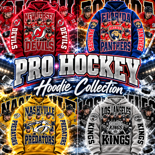HOCKEY HOODIE COLLECTION W/ SLEEVE PRINT GROUP 3