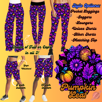 PUMPKIN LEAF-BOTTOMS PREORDER-SOFT CLOSE 8/7-HARD CLOSE 8/9