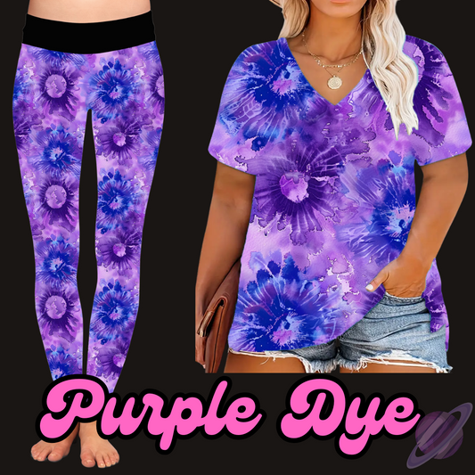 PURPLE DYE-PRETTY RUN TUNIC/TANK PREORDER CLOSING 1/30