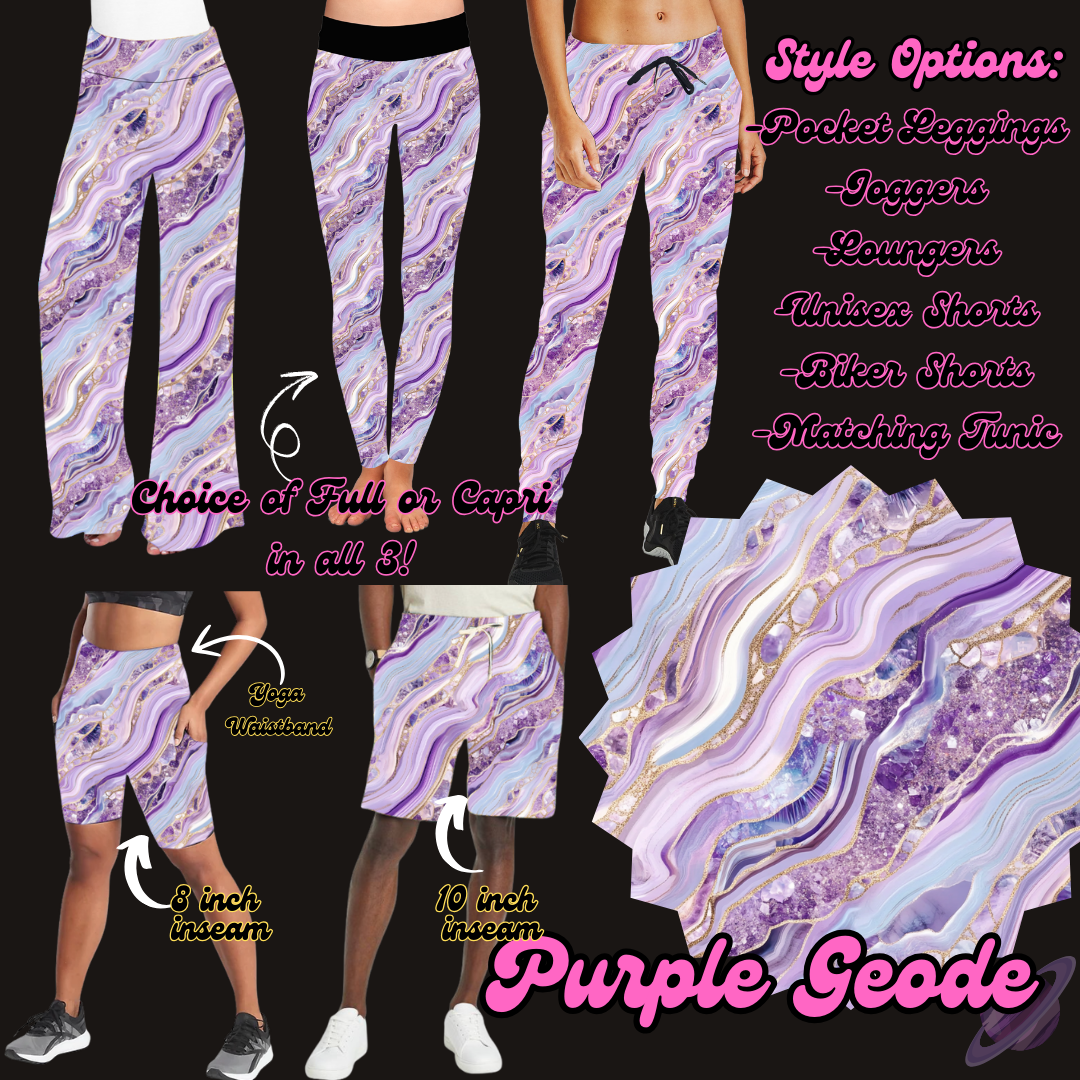 PURPLE GEODE-PRETTY RUN PREORDER CLOSING 1/30