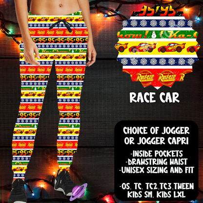 RACE CAR  - JOGGER/CAPRI XMAS SWEATER RUN CLOSING 10/30