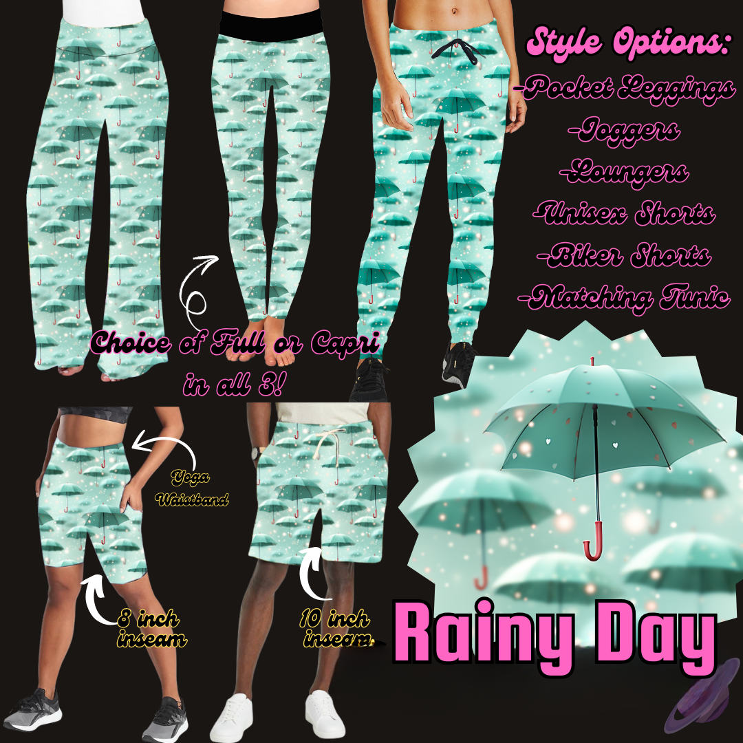 RAINY DAY-PRETTY RUN PREORDER CLOSING 1/30