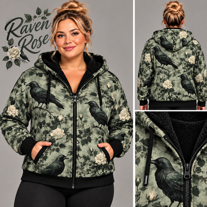 Raven Rose-FLEECE LINED HOODED JACKET-PREORDER CLOSING 11/9