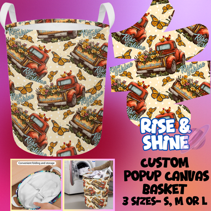 RISE & SHINE- STORAGE BASKETS 6- PREORDER CLOSING 5/4