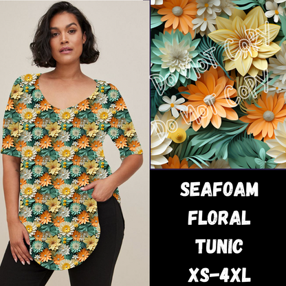SEAFOAM FLORAL-SPRING PPO PREORDER CLOSING 1/23