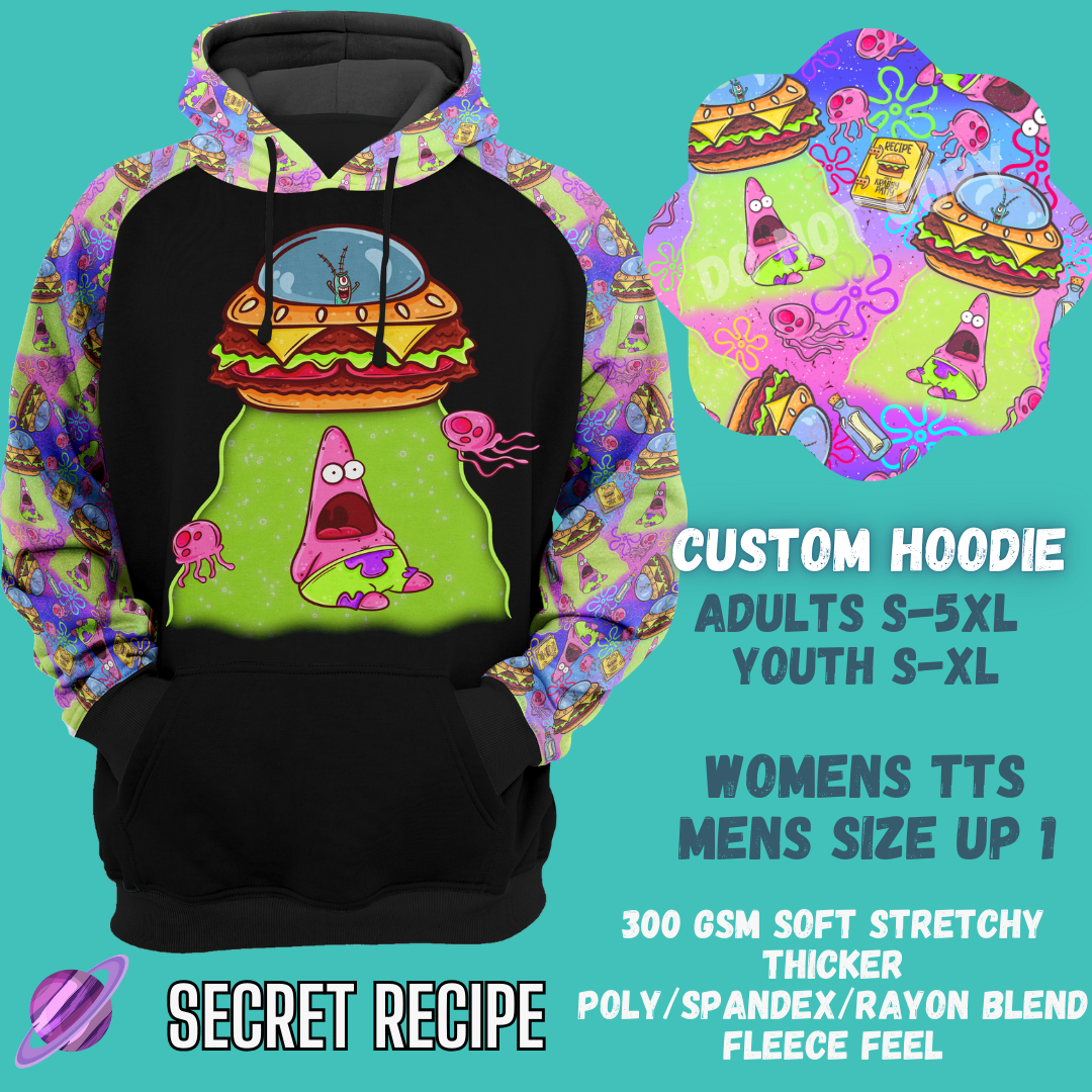 SECRET RECIPE HOODIE-OUTFIT RUN PREORDER CLOSING 1/10