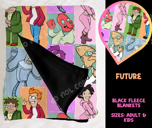 FUTURE - SOFT BLACK FLEECE THROW BLANKET RUN 6 PREORDER CLOSING 9/25