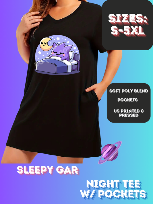 SLEEPY GAR -SLEEP SHIRT-PREORDER CLOSING 11/21