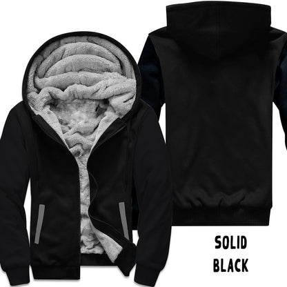 JACKET RUN 14-SOLID BLACK-FLEECE OR COTTON LINER-PREORDER CLOSING 12/16