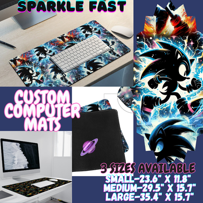 SPARKLE FAST - COMPUTER MAT PREORDER CLOSING 12/6