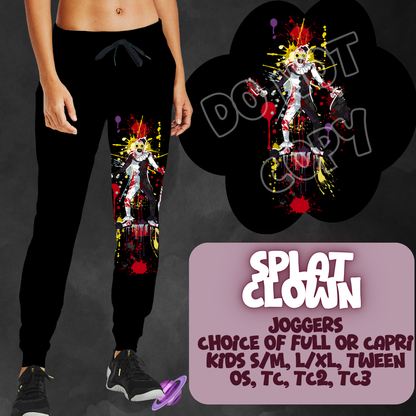 SPLAT CLOWN - 4 STYLES OF BOTTOMS-PREORDER CLOSING 1/21