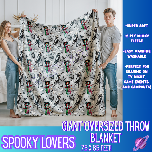 SPOOKY LOVERS - GIANT SHAREABLE THROW BLANKETS ROUND 9 - PREORDER CLOSING 11/6