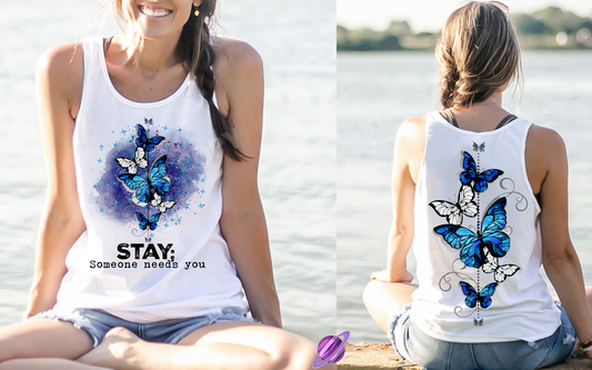 STAY TANK DOUBLE SIDED