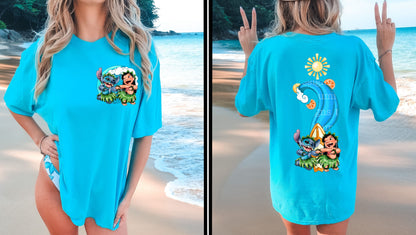 SUMMER PALS DOUBLE SIDED TEE