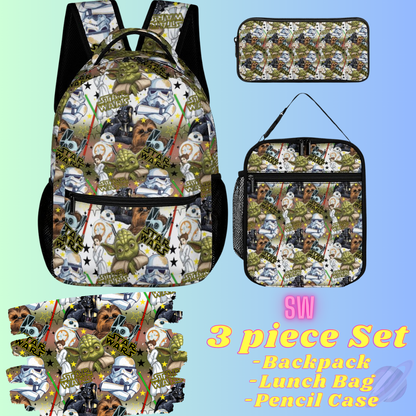 SW-3 PIECE BACKPACK SET-PREORDER CLOSING 7/3