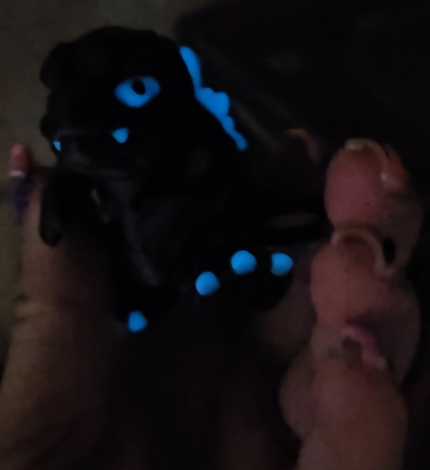 MONSTER KING-3D PRINTED STRAW BUDDY-GLOW IN THE DARK