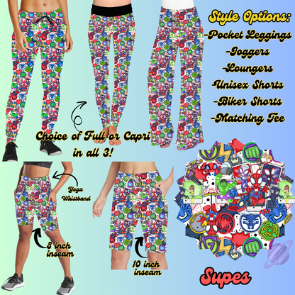 SUPES- LEGGING/JOGGER/LOUNGER/SHORTS - ALL THINGS MAGICAL PREORDER CLOSING 2/4