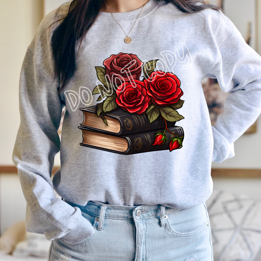 ROSE BOOKS 2 - CREWNECK SWEATSHIRT