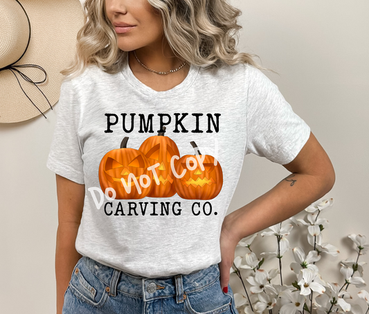 Pumpkin Carving Co Tee
