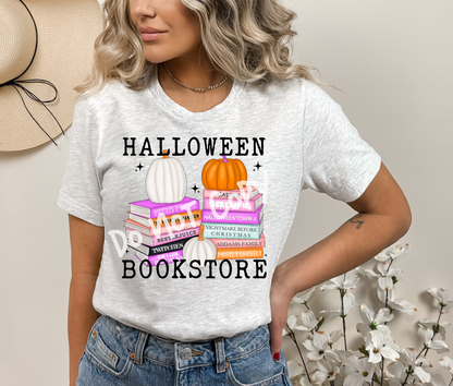 Halloween Bookstore Tee