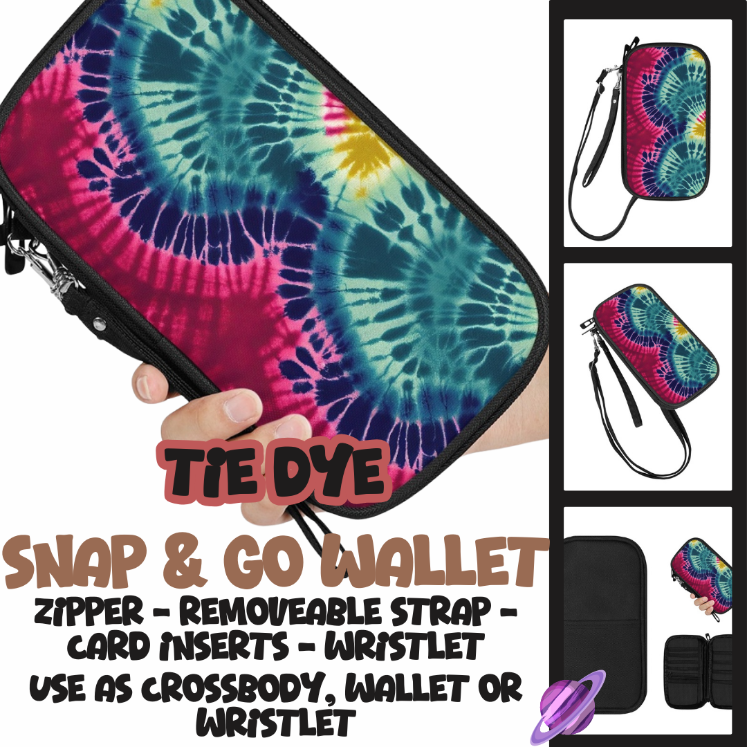 TIE DYE - SNAP & GO WALLETS PREORDER CLOSING 12/18