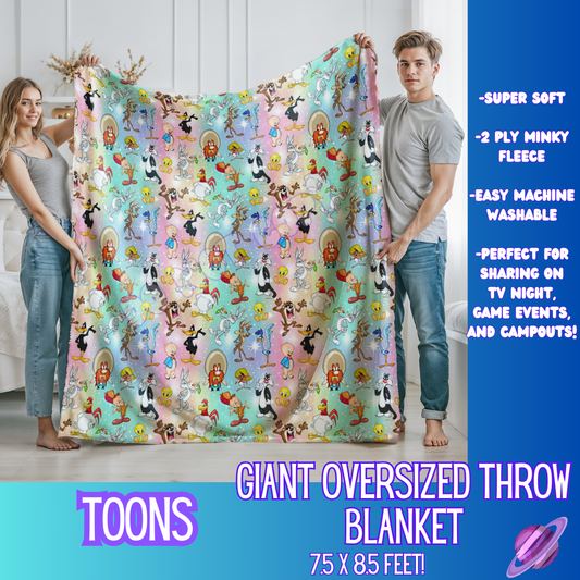 TOONS - GIANT SHAREABLE THROW BLANKETS ROUND 9 - PREORDER CLOSING 11/6