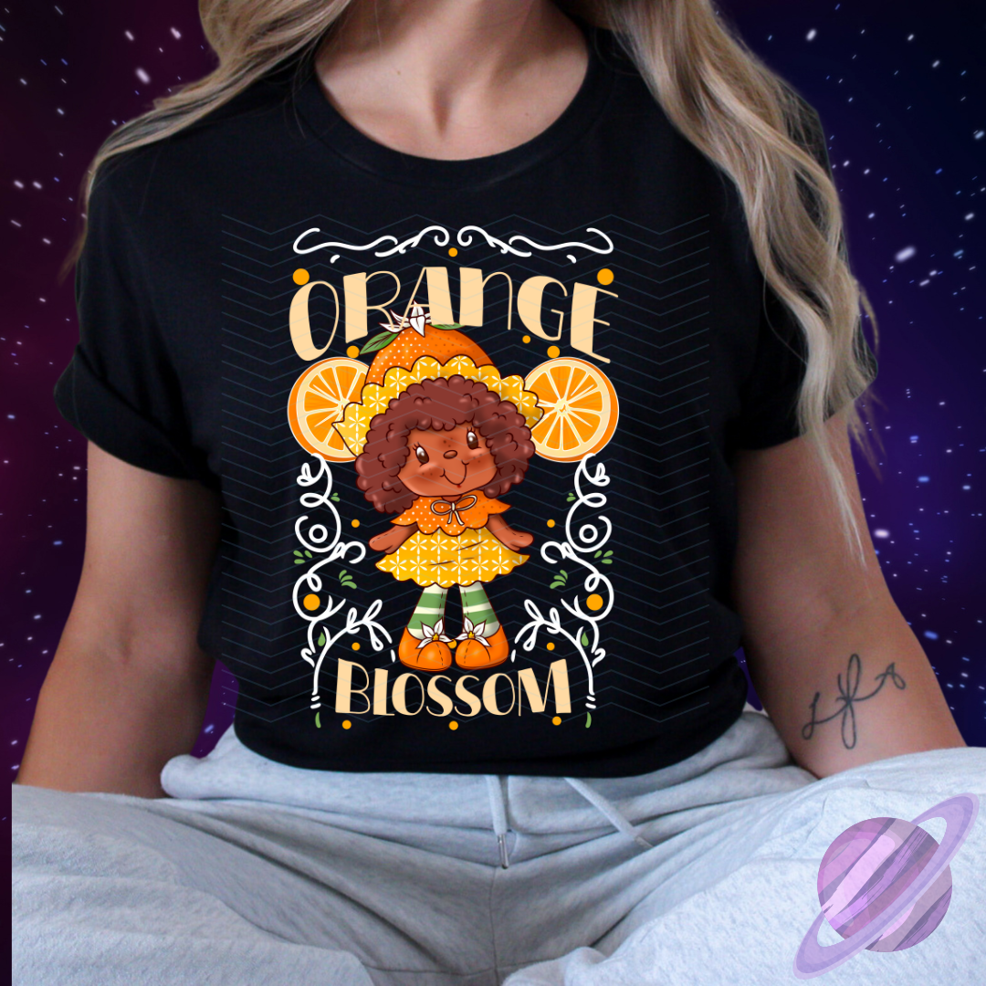 ORANGE FRIEND TEE
