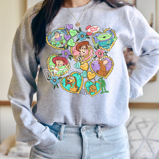 TOY HEARTS - BATCH 80 - UNISEX HOODIE/SWEATER ADULTS/KIDS PREORDER CLOSING 10/27 ETA MID DEC