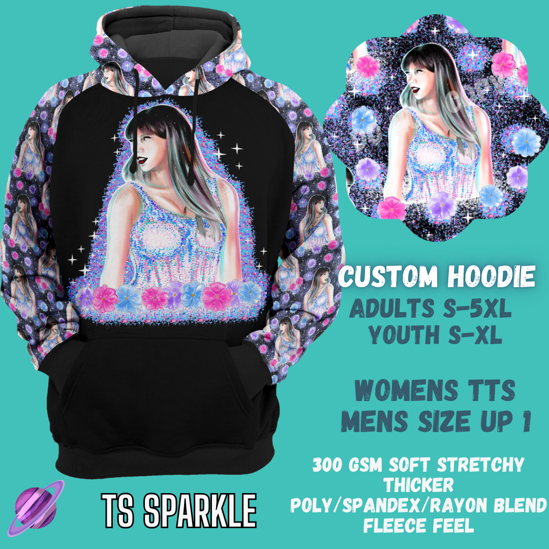 TS SPARKLE HOODIE-OUTFIT RUN PREORDER CLOSING 1/10