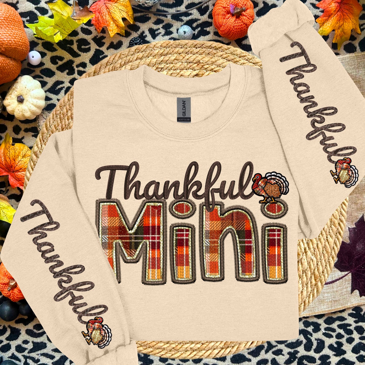 THANKFUL NAME SWEATSHIRTS