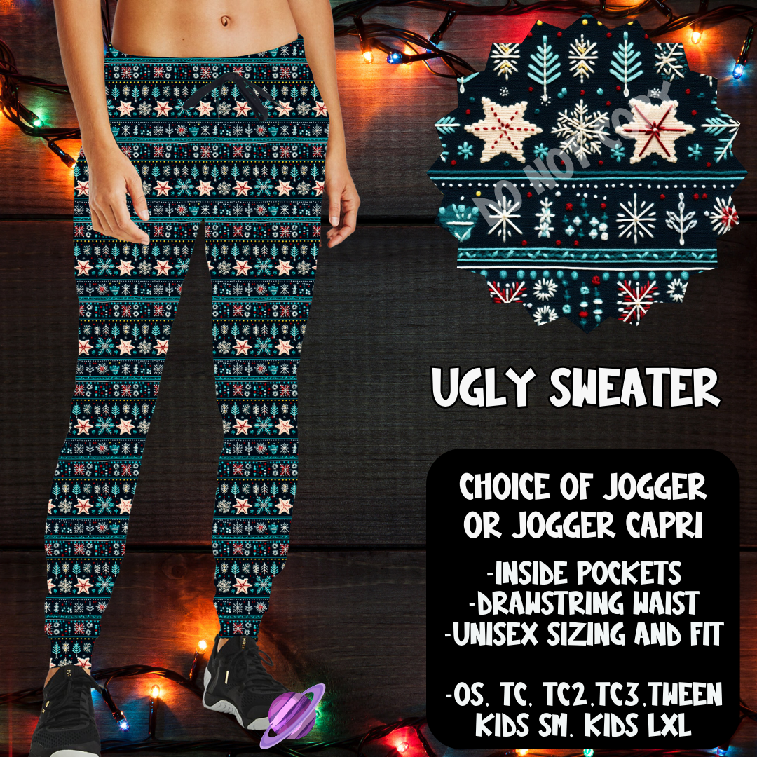 UGLY SWEATER-BOTTOMS-XMAS SWEATER PREORDER-9/27