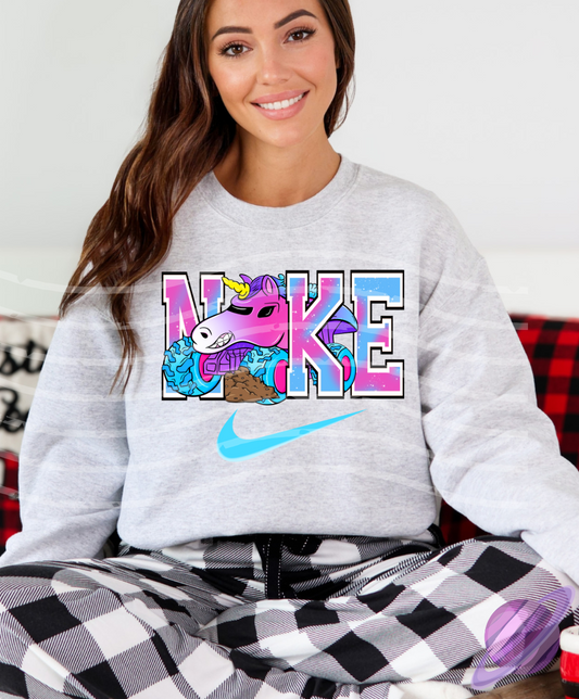UNICORN SWISH MONSTER TRUCK SWEATSHIRT