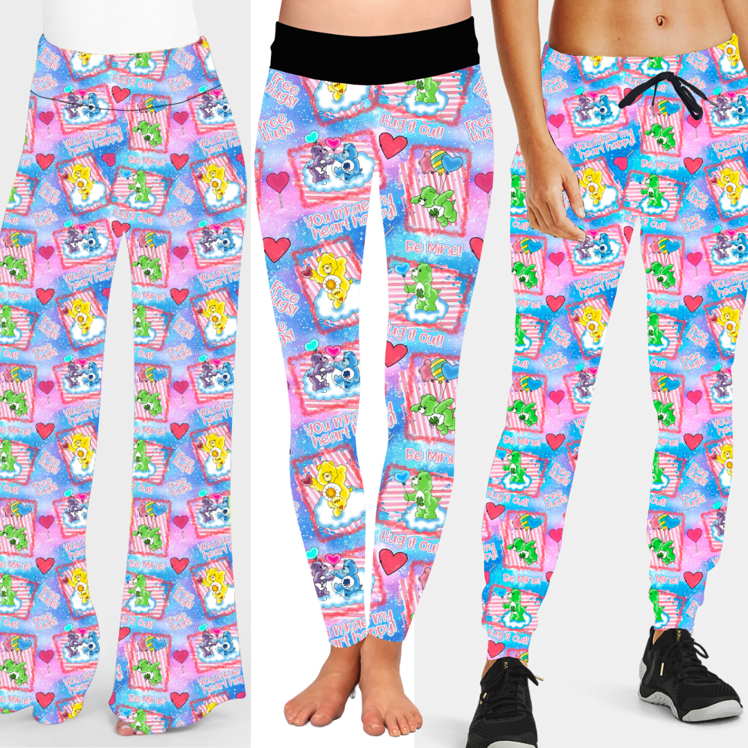 FREE HUGS - LEGGING/JOGGER/LOUNGER - LOVE YOU RUN PREORDER CLOSING 11/30