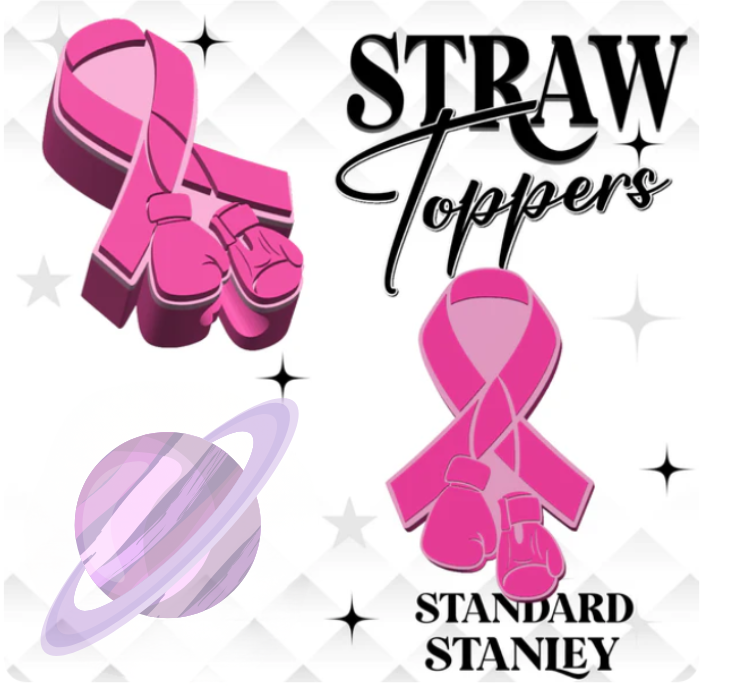 BC AWARENESS- 3D PRINTED STRAW CHARM