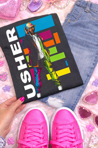 POP THROW BACK COLLECTION-USH TEE