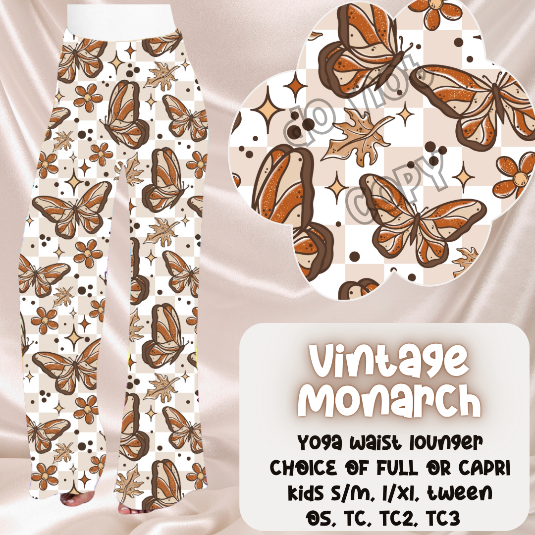 VINTAGE MONARCH - LEGGING/JOGGER/LOUNGER - POCKET SWEATERS & BOTTOMS PREORDER CLOSING 11/17