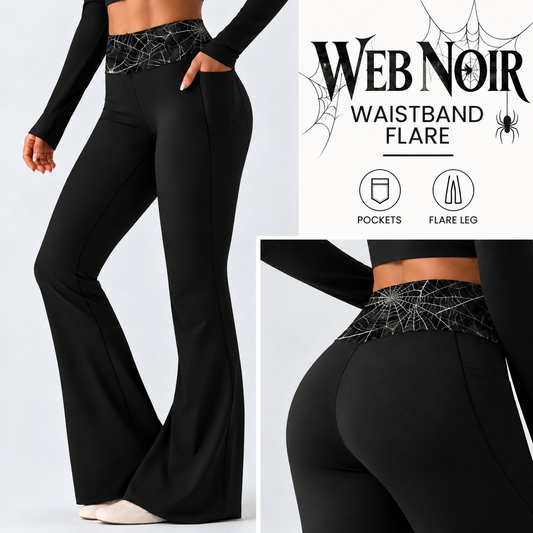 WEB NOIR-PATTERN WAIST FLARE-PREORDER CLOSING 10/7