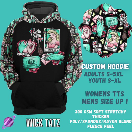 WICKED TATZ HOODIE-OUTFIT RUN PREORDER CLOSING 1/10