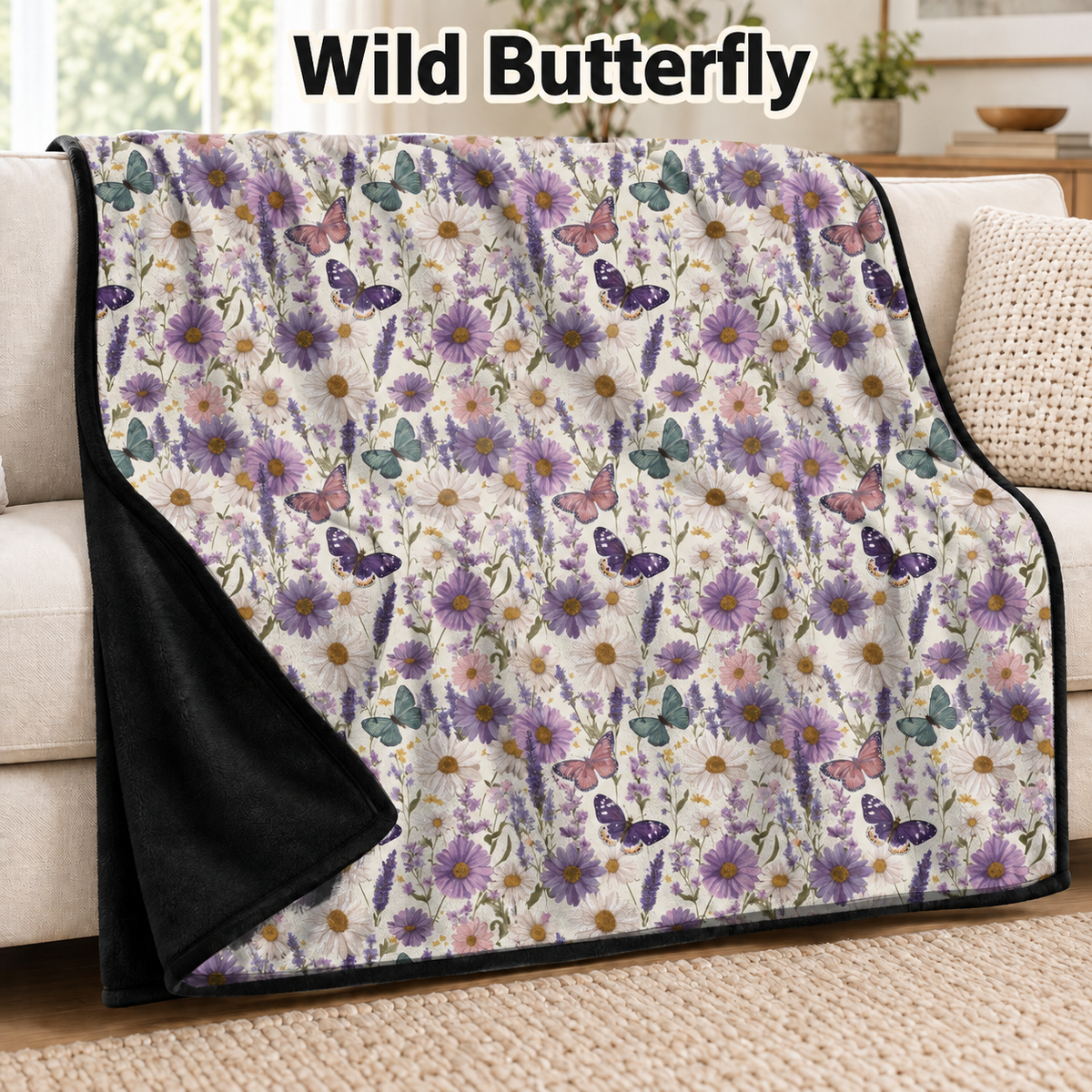 Wild Butterfly-Soft Throw Blanket 14 Run-Due 9/28
