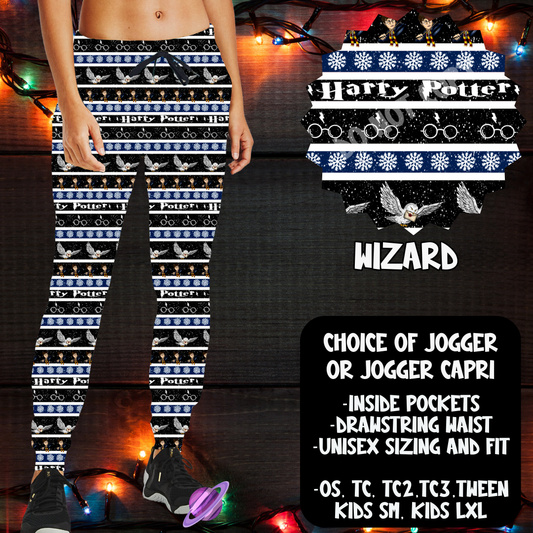 WIZARD - JOGGER/CAPRI XMAS SWEATER RUN CLOSING 10/30