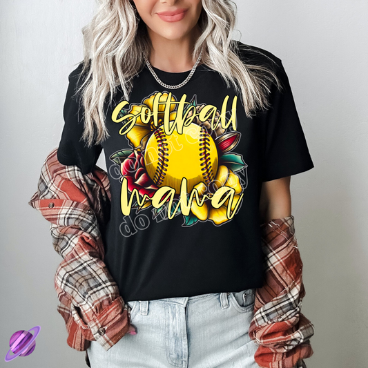 Softball Mama Tee