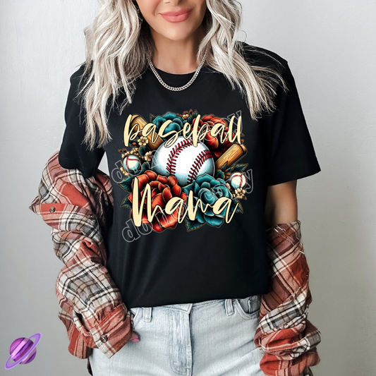 Baseball Mama Tee