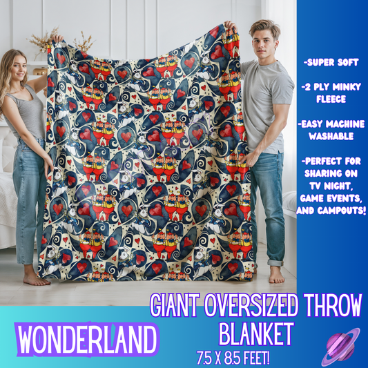 WONDERLAND - GIANT SHAREABLE THROW BLANKETS ROUND 9 - PREORDER CLOSING 11/6