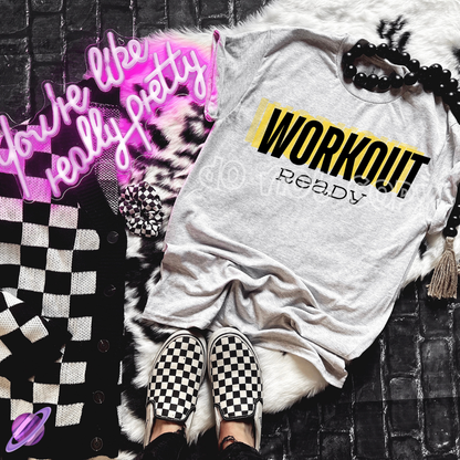 WORKOUT - B93-UNISEX TEE ADULTS/KIDS