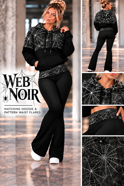 WEB NOIR-PATTERN BLOCK HOODIE-PREORDER CLOSING 10/9